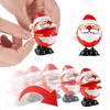 AUEJACKY Wind Up Christmas Toys, 12 Pieces Running and Jumping