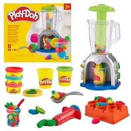 Play-Doh - Licuadora de Batidos Coloridos - Set de licuadora de Juguete - Artículos de Cocina de Juguete - Juguetes para Actividades de Manualidades p
