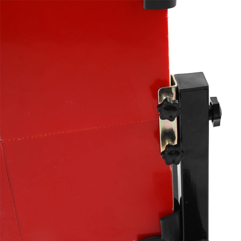 Cozyel Table Tennis Rebound Board Rebounder with 8 Red Rubbers,