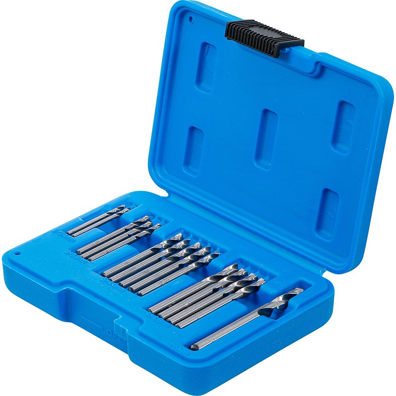 BGS 2097 Blind Rivet Drill Bit Set 15 Pieces HSS