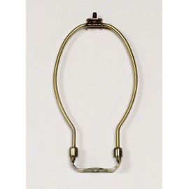 Lamp HARP-8-1/2" Heavy Duty W/Saddle 3 Finishes:Antique Brass, Polished Brass and Polished Nickel (1 Pc.) (Polished Bras)
