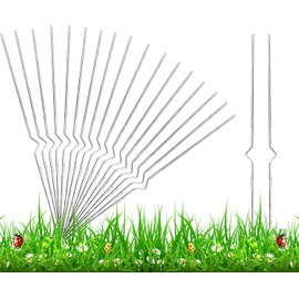 Yard Signs Stakes - 36pcs Metal Stake Heavy Duty Wire Stakes for Lawn Sign 13'' Alternative to H Frame Stakes, Reusable Yard Stakes Sign Holder