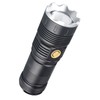 LED Flashlight High Brightness Rechargeable Waterproof Handheld Flashlight for Outdoor