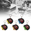 5 Pcs Retractable Tape Measure Ruler with Slide Lock Measuring