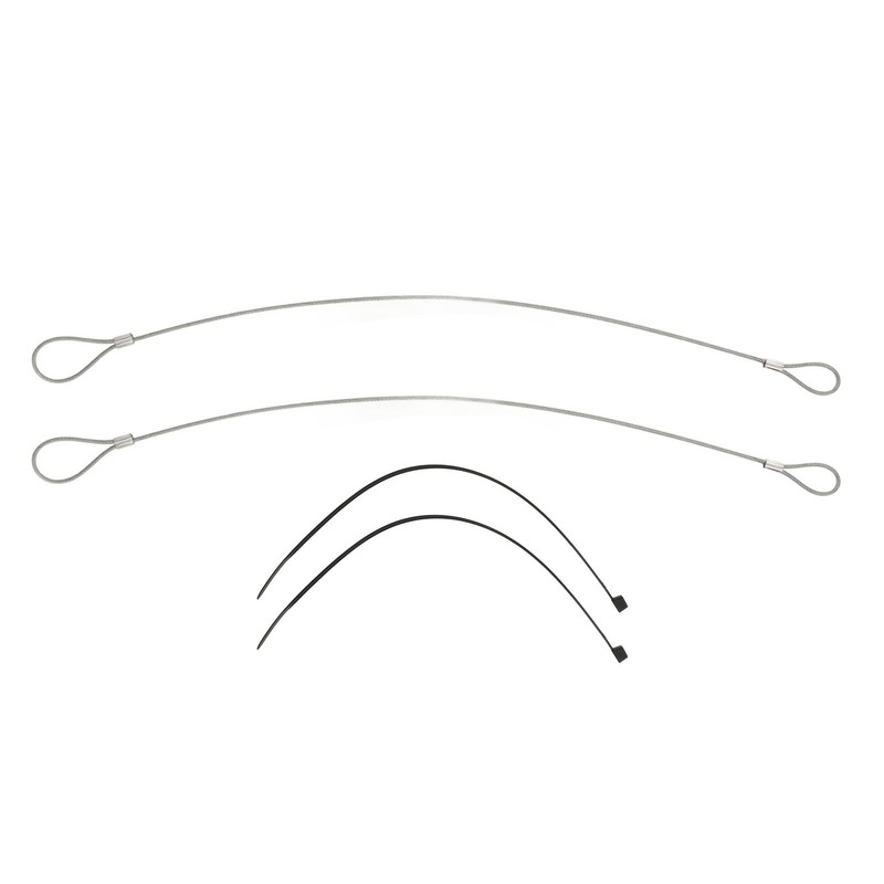 2Pcs Emergency Hood Release Cable Kit RP604802 Replacement for Corvette