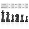 FanVince Chess Game Magnetic Travel Game High Quality Chess Set