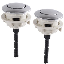 2Pcs Toilet Flush Buttons,Toilet Flush Button,Push Button Toilet Flush, Toilet Flush Buttons Replacement for Bathroom Toilet Water Tank Repair