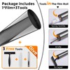 Coavas One Way Privacy Window Film with 3 Tools: Reflective