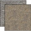 Real Stone Wall Scenery Sheet for Model Railways, Dioramas &