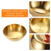 GIONAR 4 Pcs Stainless Steel Dipping Bowls Set, Gold Sauce