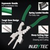 INJOYTEC 8-Inch MIG Welding Pliers Nozzle Cleaner Rounded Hammer Face