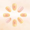 24PCS Yellow Flower 3D Press on Nails - Summer Jelly