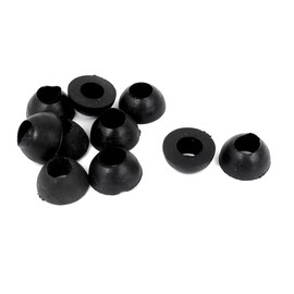 Sourcingmap Gas Valve Rubber Stopper Seal Ring Part Voltage Regulator Black 10 Pcs