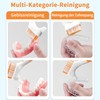 Pack of 8 Denture Brushes, Double Head Cleaning Brushes for