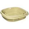 BUNDOK BD-602BE Folding Bucket, 3.2 gal (10 L), Beige, Foldable,