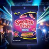 SWEDISH FISH Mini Glow Ups Strawberry-Watermelon Soft & Chewy Candy,