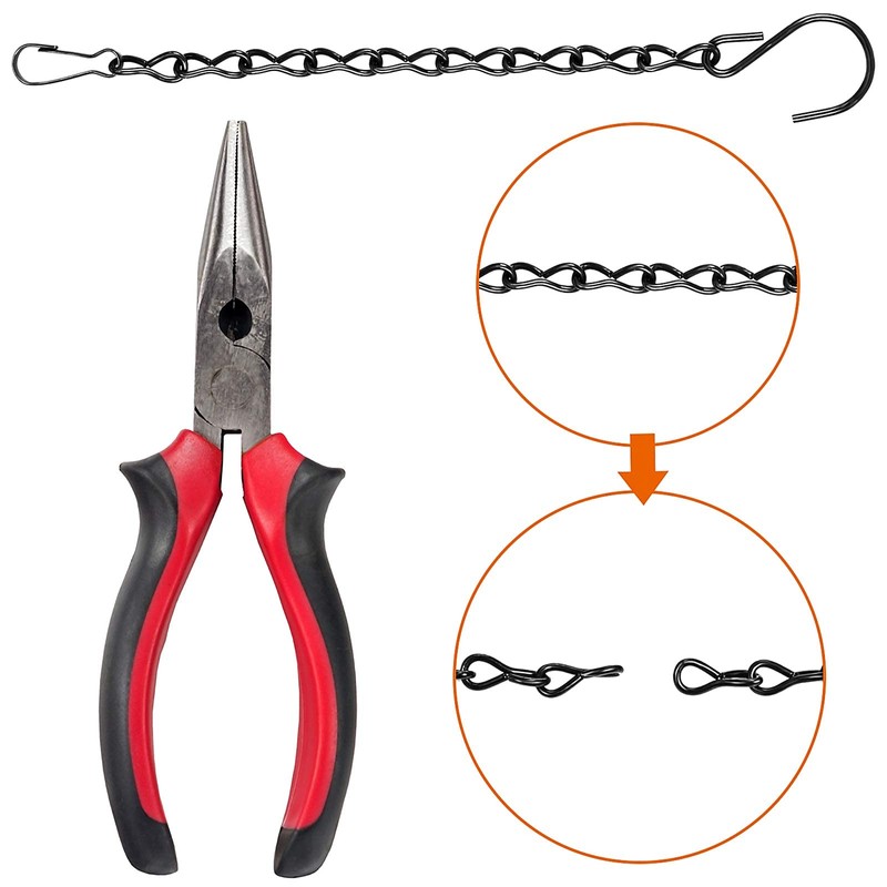 Quesuc 2 Pack Hanging Chain for Bird Feeders, Planters, Lanterns