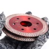 Casaverde 2 Pcs/Lot 3-3/8 Inch Diamond Porcelain Saw Blades Tile