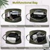 Soimeat Makeup Bag Travel Cosmetic Bag for Zipper, Large Capacity