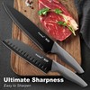 PrinChef Knife Set, 19 Pcs Rust Proof Knives Set for