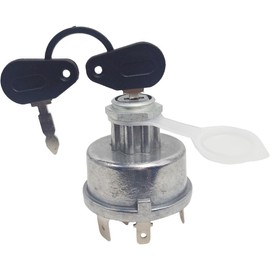MACHSWON Ignition Switch,Ignition Starter Switch with 2 Keys for For-d Tractor 4600 4630 4830 5000 5030 5600 6600 5110 515 530A-535 3230 3430 3930 8630 8730 530 540-5500-50 7600 7700 Backhoe 82849085