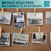 24pc Wooden Dolly Pegs