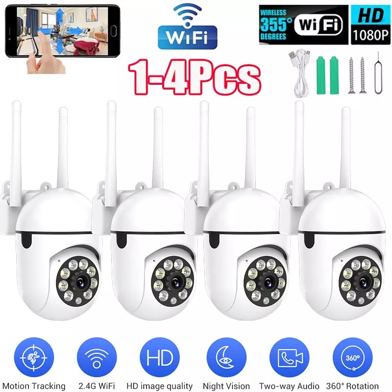 boykeep Security Camera Wireless 2.4G WiFi Smart Home outdoor Night
