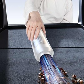 LUPATDY Autostaubsauger Akku Handstaubsauger - 500L/min 8000pa Starke Saugleistung von Handstaubsauger, Type-C Aufladbar Handsauger,Handsauger Staubsauger für Auto, Haus, Tierhaare