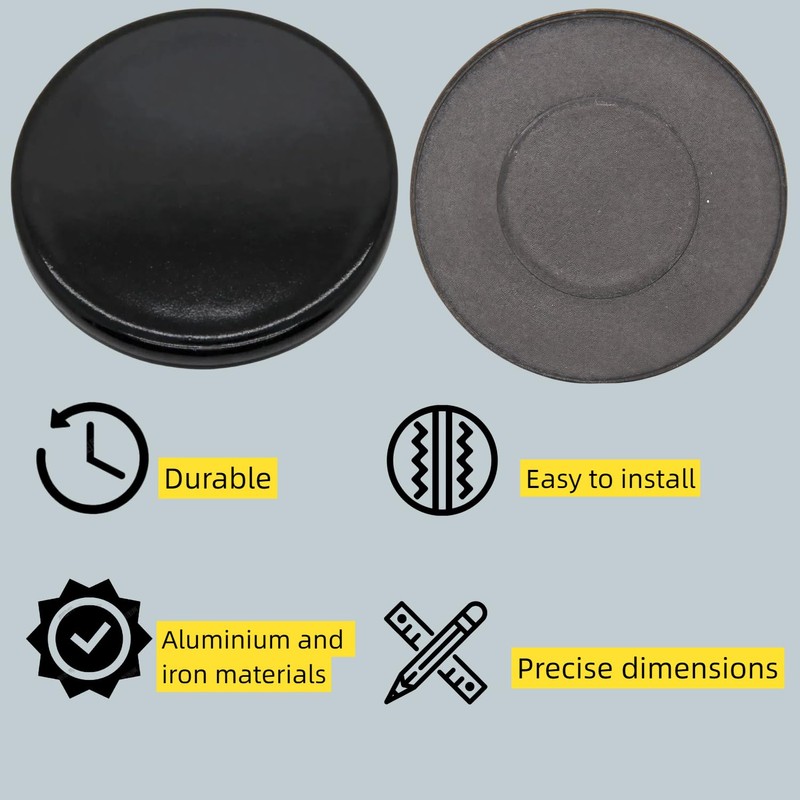 Upgraded Gas Stove Burner Caps Set/for SABAF stoves / 4-piece