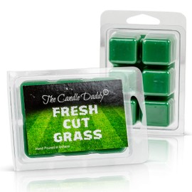 The Candle Daddy Fresh Cut Grass Golf Course Scented Melt- Maximum Scent Wax Cubes/Melts- 1 Pack -2 Ounces- 6 Cubes