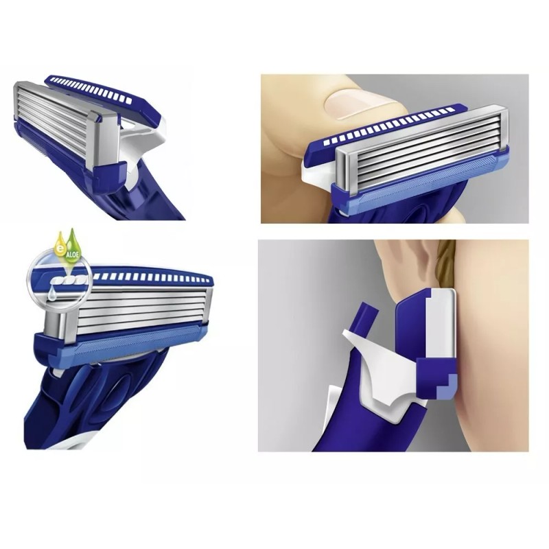 Schick Hydro5 Sense Razor Shaver handle fit Wilkinons Silk Hydro