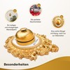 TOPANBIETER 999 Champagne Bell Shine Effect Stylish Luxury Decoration with
