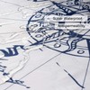 DESIHOM Blue Nautical Octopus Tall Shower Curtain Set, Funny Ocean
