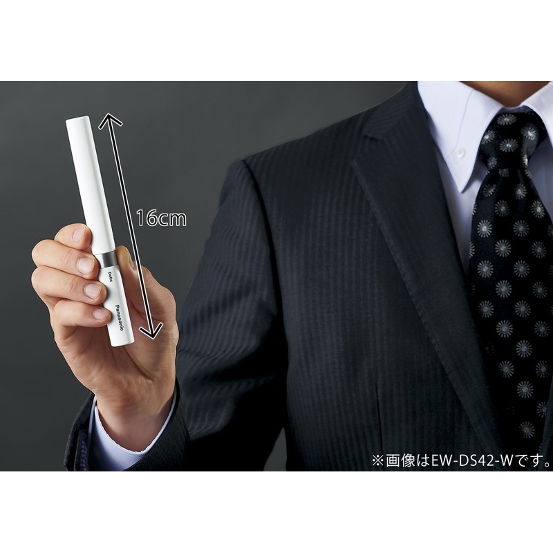 パナソニック 電動歯ブラシ ポケットドルツ 極細毛タイプ ペールピンク EW-DS42-PP