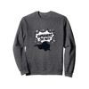 Superhero Off Duty: Funny Comic Style Graphic Sweatshirt, Adult Unisex,