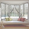 PrimeMatik AH41-VCES Window Mosquito Net 130 x 150 cm with