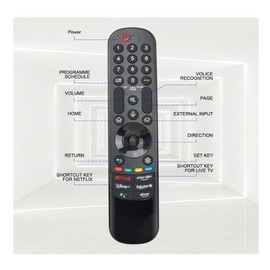 Mando a Distancia mágico Original MR22GA para la mayoría de televisores LG 2022