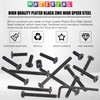 Glarks 141Pcs Baby Bed Crib Screws Hardware Replacement Kit, M6x15/