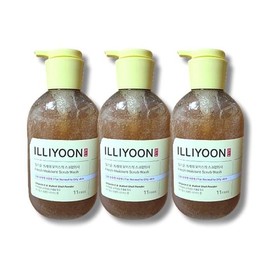 [Beauty Nara] Illyoon Fresh Moisture Scrub Wash 400ml (3 bottles)