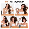 6-in-1 Foldable Air Styler with Diffuser & Auto-Wrap Curlers