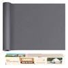 KING MOUNTAIN Canvas Iron on Patch,12"×60",Waterproof 100% Cotton Fabric Repair
