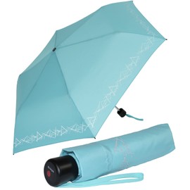Knirps children's compact umbrella with reflective trim., Capri