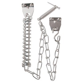 Prime-Line MP5026 Storm Door Chain and Spring, Aluminum Finish (Single Pack)