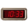 Timegyro Alarm Clock for Bedrooms, LED Digital Clock Battery Operated
