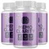 Pelican Vitamins MEMO CLARITY- Brain Support- 3 Bottles- 180 Capsules