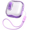 RFUNGUANGO (with Safety Lock) Transparent Protective case for Airpods 4th
