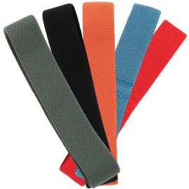 UPKOCH 5 Stück Box Behälter Für Elastische Ersatzbänder Schule Zuhause Gürtel Zubehör Verstellbare Nylon-Dichtung Dehnbar Dehnbar Bunt Mittagessen Befestigung Zubehör Fall Camping