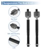 X AUTOHAUX 2 Pcs Front Inner Tie Rod Ends Kit