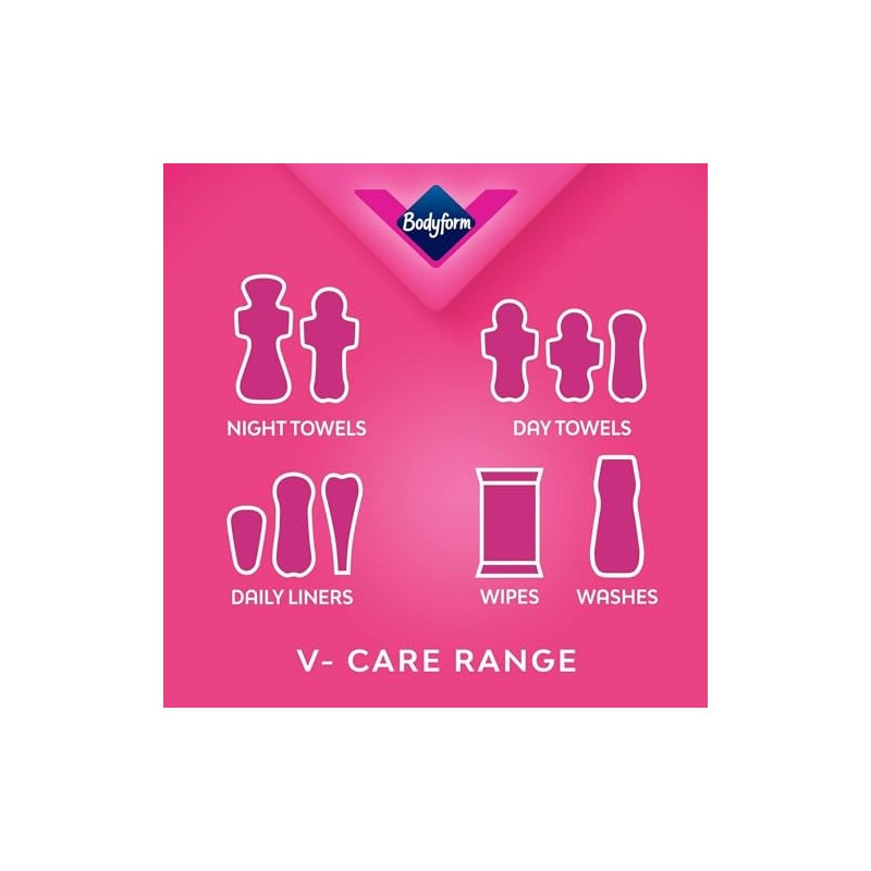 Bodyform Ultra Long Sanitary Towels with Wings 22 Per Pack