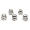 M10X1.0mm 304 Stainless Steel Fine Thread Hex Acorn Cap Nuts